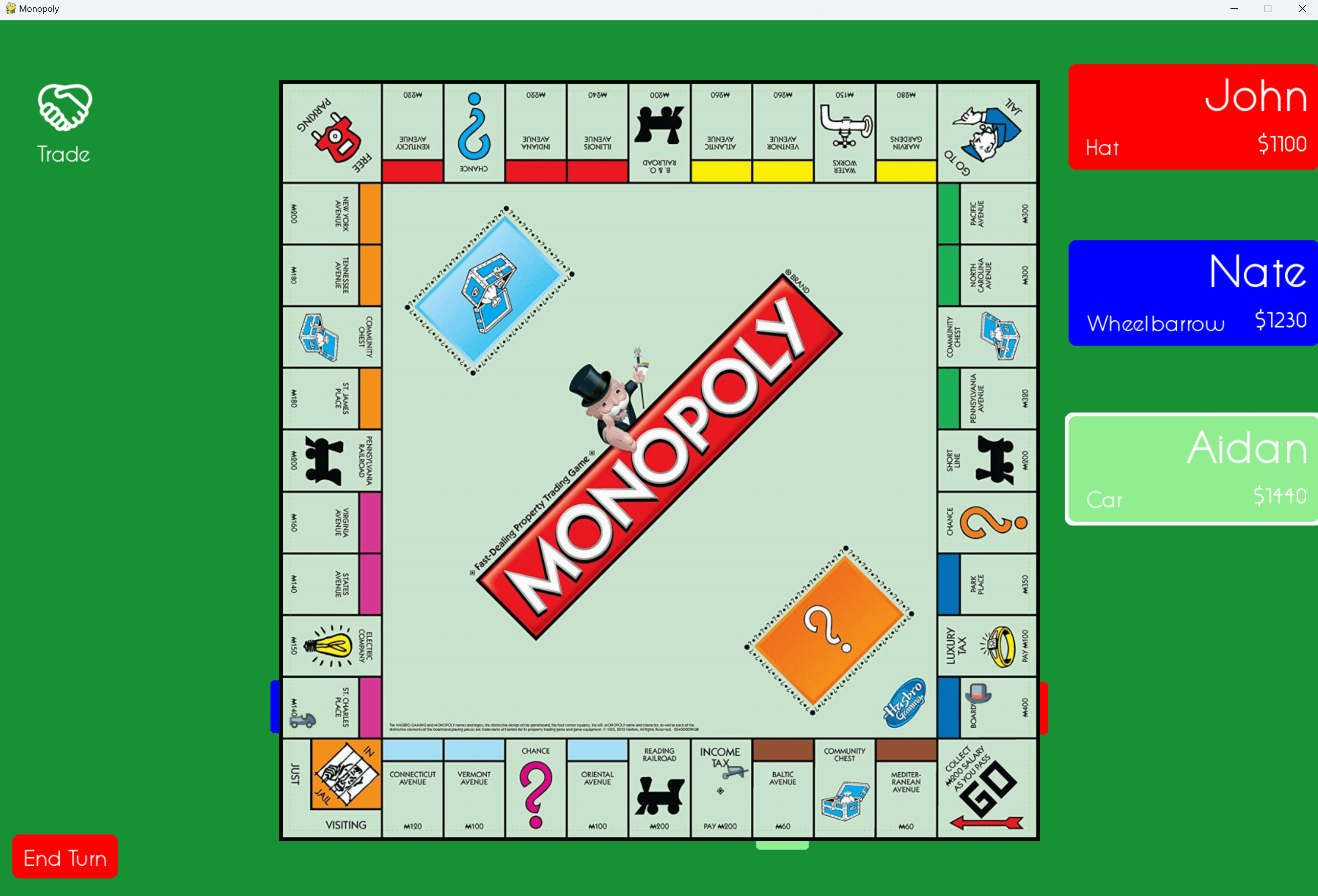 Game Screen UI example